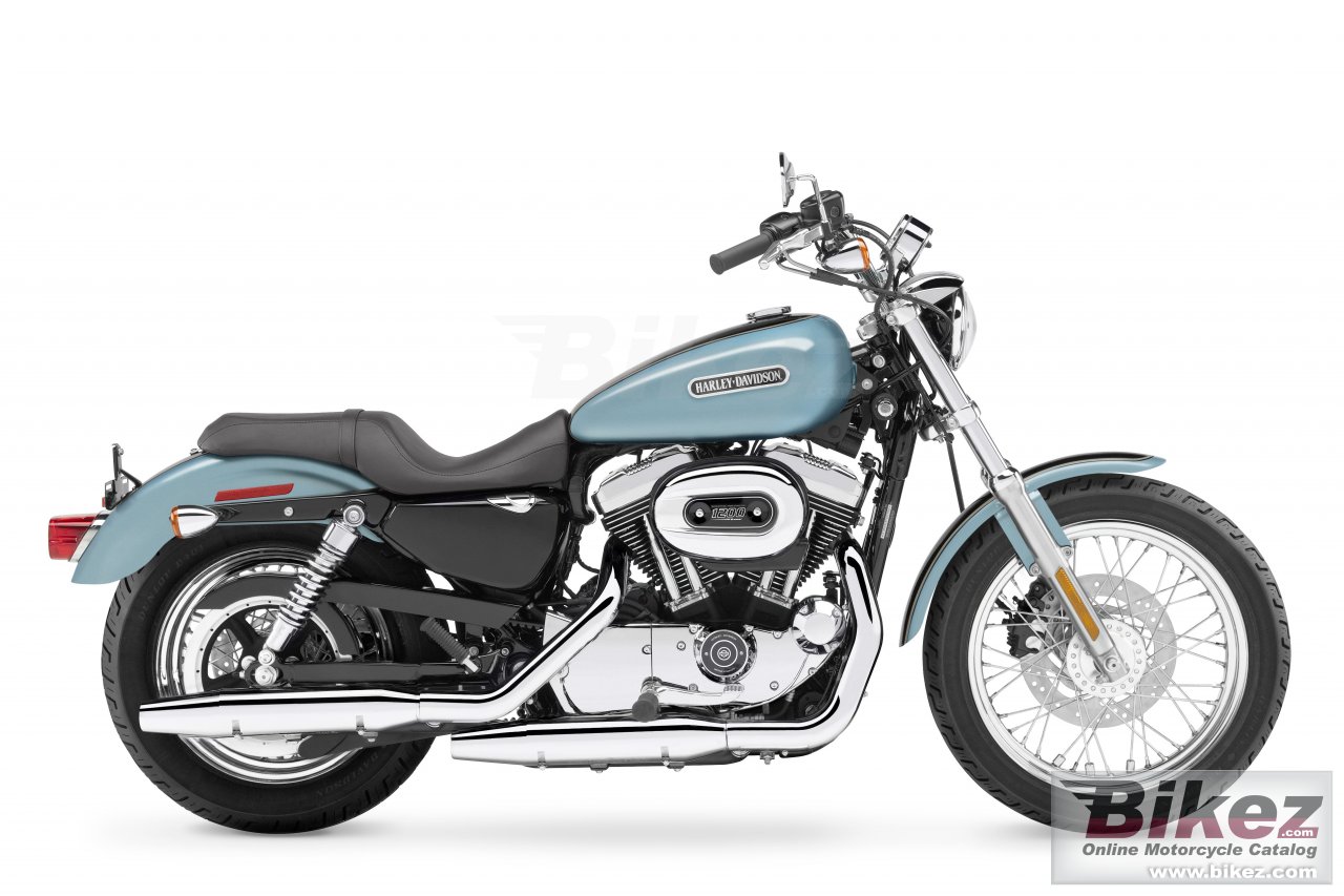 Big Harley-Davidson xl1200l sportster low picture and wallpaper from Bikez.com